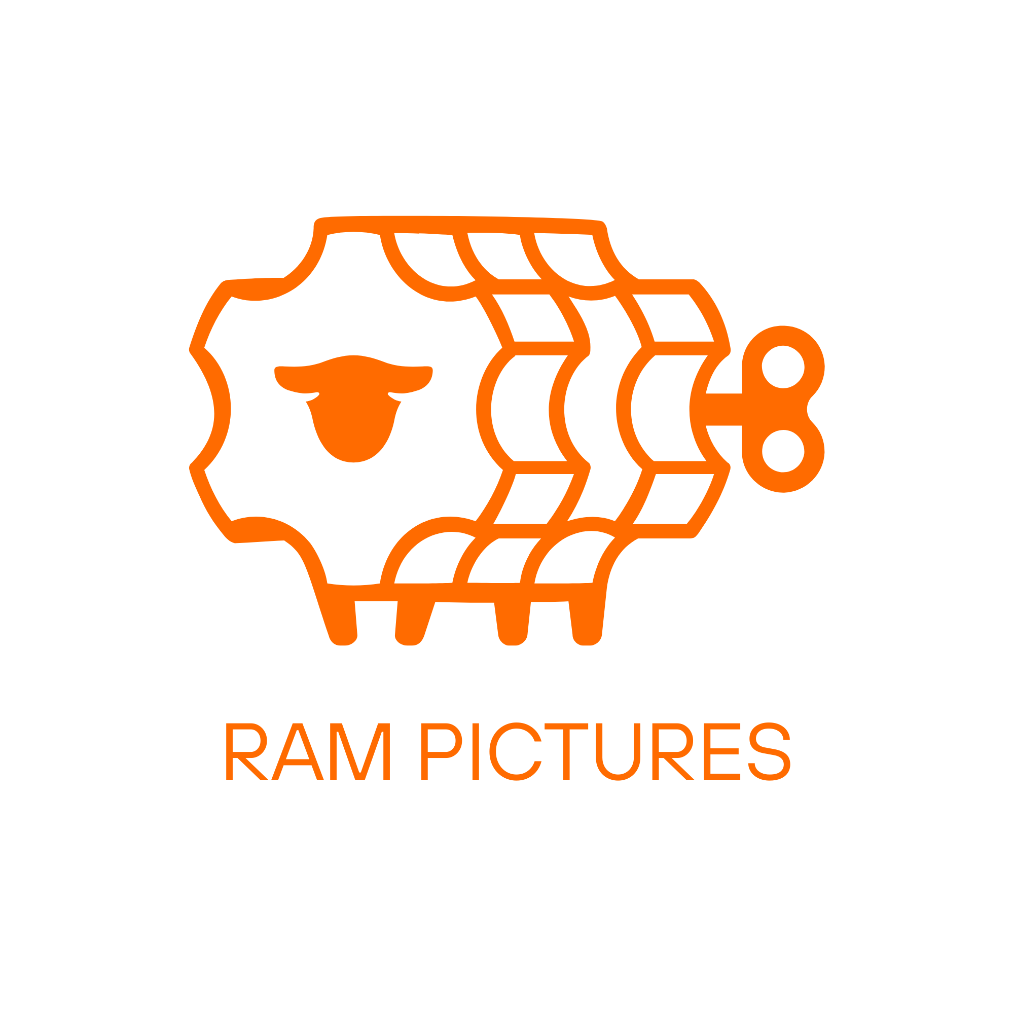 RAM PICTURES Logo